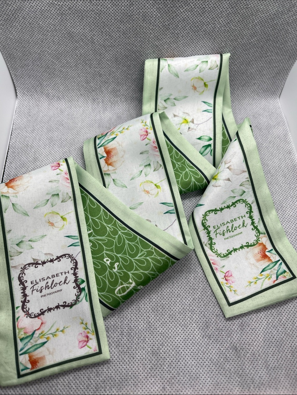 Floral Print Twilly Scarf